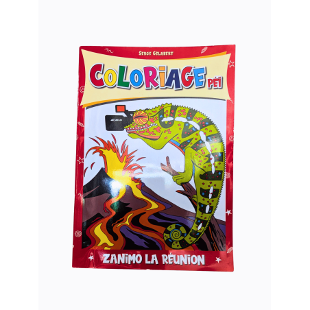Coloriage Péi – Zanimo La Réunion  Serge Gelabert