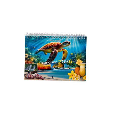 Calendrier 2026 – Île de La Réunion en Réalité Augmentée  Serge Gelabert