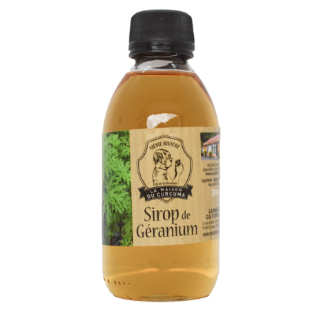 SIROP DE GERANIUM - La Maison du Curcuma / Mémé Rivière