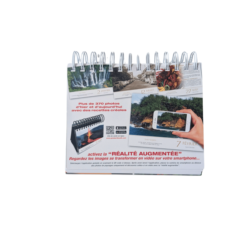 La Réunion Vue du Ciel – Livre photo  Réalité Augmentée  Serge Gélabert