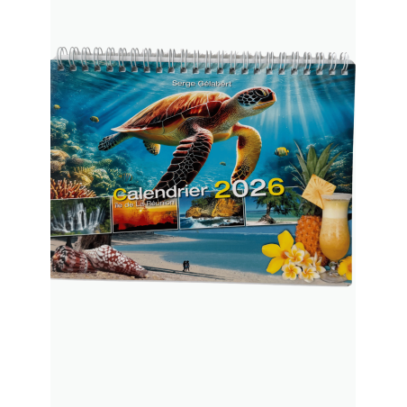 Calendrier 2026 – Île de La Réunion en Réalité Augmentée  Serge Gelabert