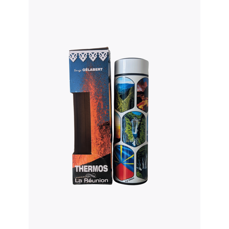Thermos La Réunion – Collection Serge Gélabert | MELGA