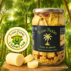 Pickles de Palmiste - Ti Coin Pickles | Un mets Rare et revisité !
