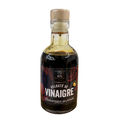 Velouté de vinaigre balsamique au piment – RN Vanille | Condiment artisanal de caractère
