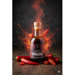 Velouté de vinaigre balsamique au piment – RN Vanille | Condiment artisanal de caractère