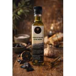Huile d’olive à l’ail noir de La Réunion Exotic Flavors 250 ml