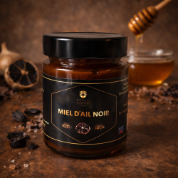 Miel d’ail noir Réunion Exotic Flavors miel de forêt 100% péi
