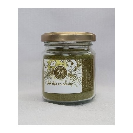 Moringa en poudre 35g – Superaliment Réunion | Nature & Gourmandises