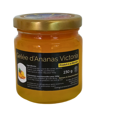 Gelée d’Ananas Victoria | Nature & Gourmandises – Épicerie fine La Réunion