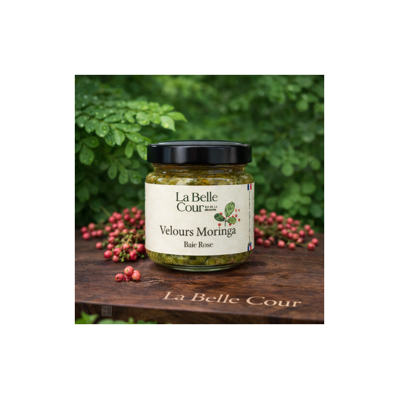 Velours de Moringa Baie Rose Bio – La Belle Cour | Île de la Réunion