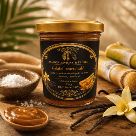 Galabé Beurre Salé artisanal de La Réunion | Maison Savigny & Frères