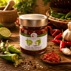 Pâte de Piment Citron Caviar Artisanale Réunion | Les Douceurs de Sar'elle | MELGA