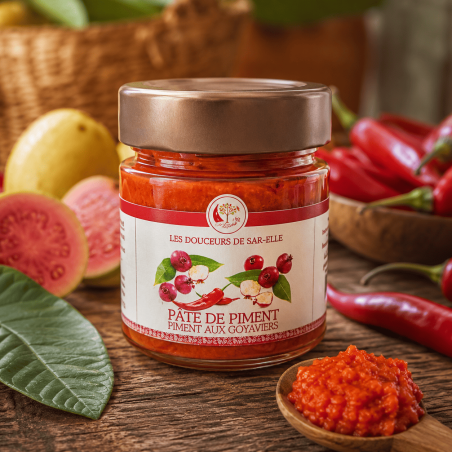 Pâte de Piment Citron Caviar Artisanale Réunion | Les Douceurs de Sar'elle | MELGA
