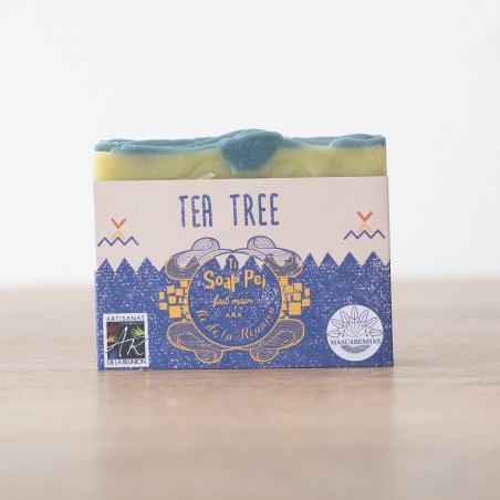 Savon Tea Tree Bio aux Trois Argiles 90 g | MELGA
