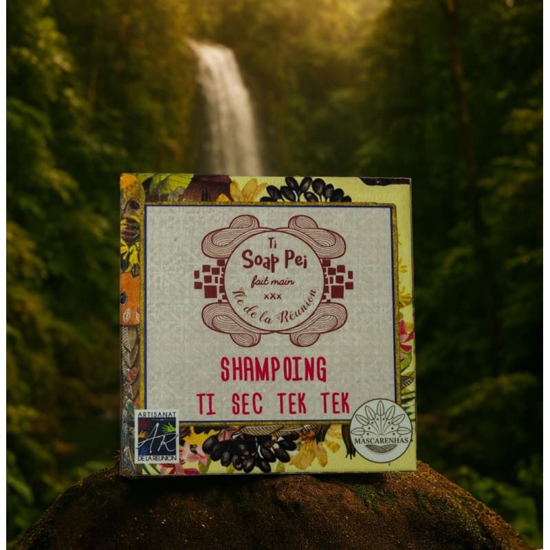 Shampoing solide Ti Sec Tek Tek 70 g – Ti Soap Péi | MELGA