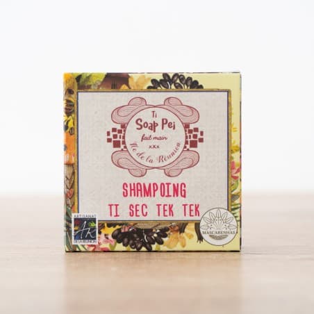 Shampoing solide Ti Sec Tek Tek 70 g – Ti Soap Péi | MELGA