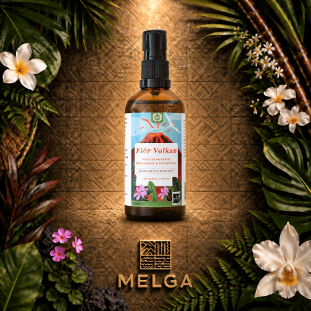 Huile de massage Flèr Volkan 100 ml | MELGA