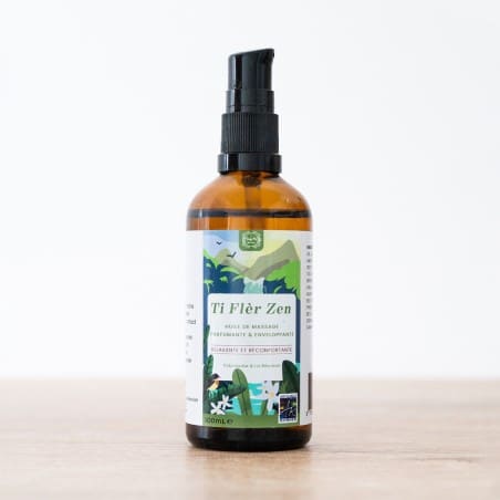 Huile de massage L’Élan Péi 100 ml | MELGA