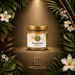 Gingembre en poudre 35g – Épice réunionnaise intense et parfumée