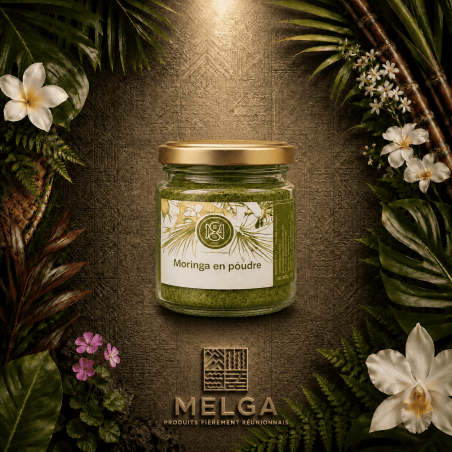 Moringa en poudre 35g – Superaliment Réunion | Nature & Gourmandises