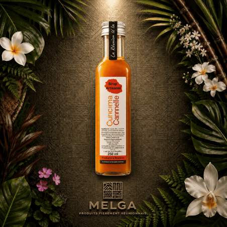 Sirop curcuma cannelle Réunion – Nature & Gourmandises