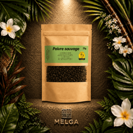 Poivre Sauvage Noir de Madagascar – Épice Rare & Subtile | MELGA.RE