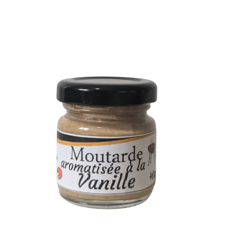 Moutarde Aromatisée à la Vanille de la Réunion