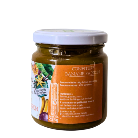 Confiture Banane Passion  - Le Goût Nout Zarlor