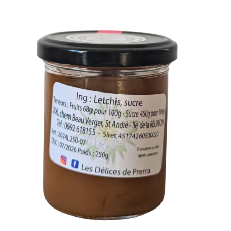 CONFITURE DE LECTHIS Les délices de Préma