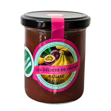 CONFITURE BANANE PASSION - Les Délices de Préma