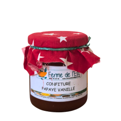 CONFITURE Papaye Vanille- La Ferme de L'Est