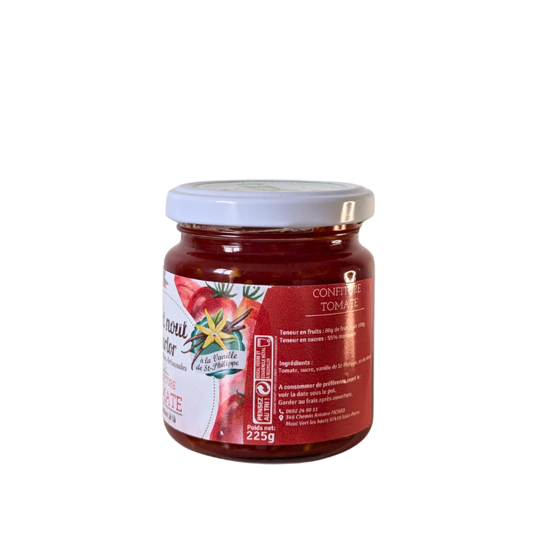 Confiture Tomate Péi à la Vanille