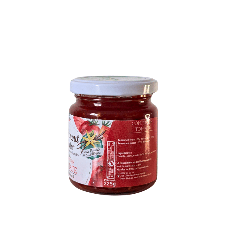 Confiture Tomate Péi à la Vanille