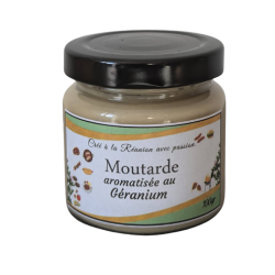 Moutarde Aromatisée au Géranium