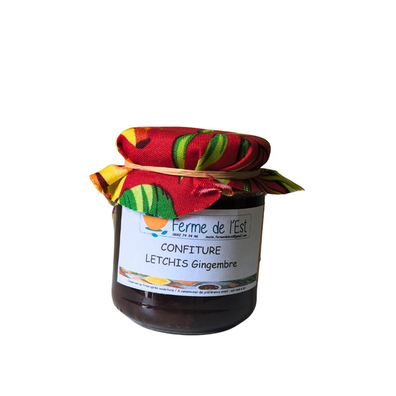 Imaginez une alliance parfaite entre la douceur des litchis et la chaleur du gingembre. Cette confiture est un voyage gustatif u