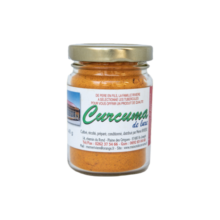 CURCUMA DE LUXE, la meilleur qualité de Curcuma de la Maison du Curcuma / Mémé Rivière, il est issue des meilleurs racines