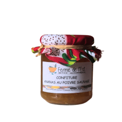 CONFITURE ANANAS AU POIVRE SAUVAGE