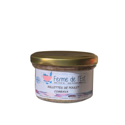 RILLETTE DE POULET COMBAVA