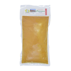 Le Curcuma Standard de la maison du curcuma; mémé rivière est une valeur sûr, contenant en sachet de 100g, 200g et 400g.