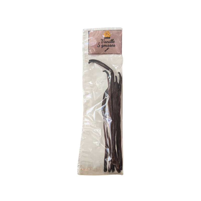 Vanille Bourbon de La Réunion – 3 gousses premium | La Maison du Curcuma