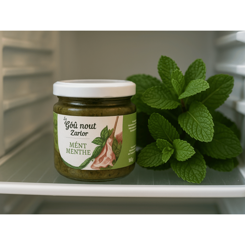 PIMENT VERT MENTHE - Le Goût Nout'Zarlor, l'un des produits les plus appréciés.