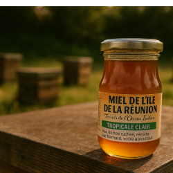 Miel Tropical Clair – Les Ruchers d’Autre Foies | Miel de La Réunion Authentique