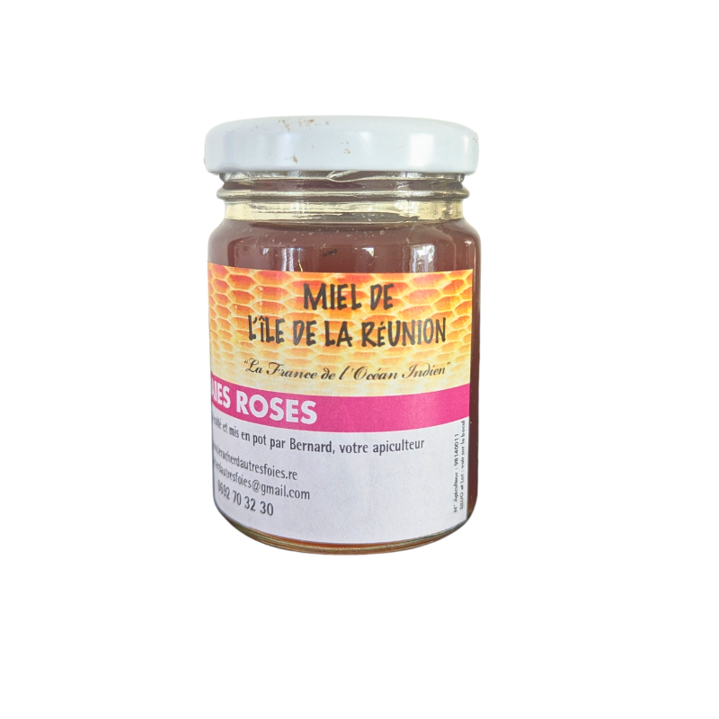 Miel aux Baies Roses – Bernard Savreux | Miel épicé de La Réunion