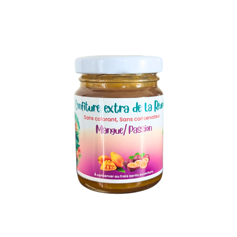 Confiture Mangue Passion – Confiture extra de La Réunion artisanale