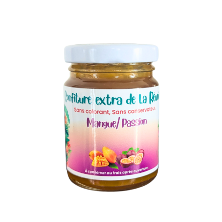 Confiture Mangue Passion – Confiture extra de La Réunion artisanale