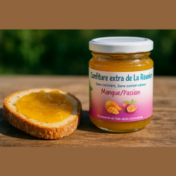 Confiture Mangue Passion – Confiture extra de La Réunion artisanale