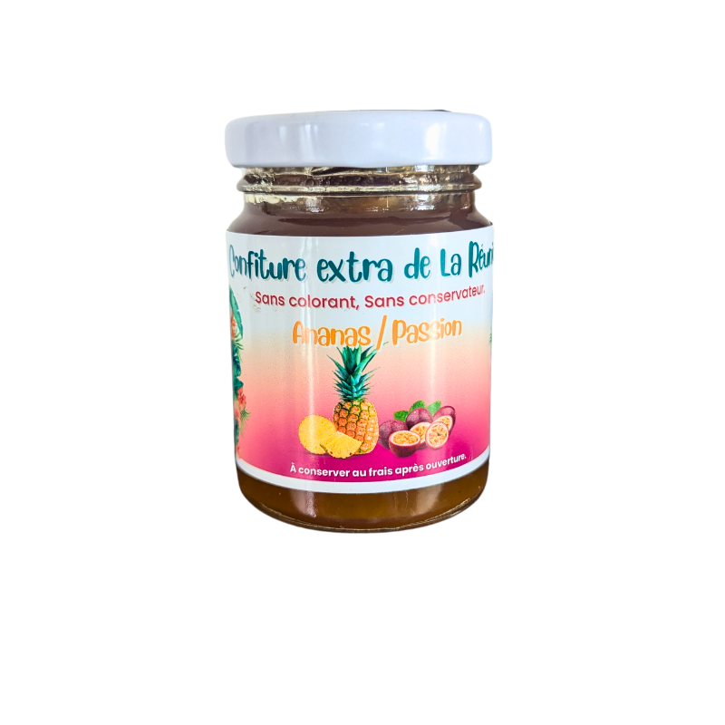 Confiture Ananas Passion – Confiture artisanale de La Réunion