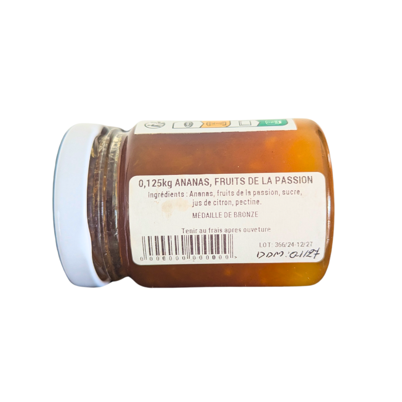 Confiture Ananas Passion – Confiture artisanale de La Réunion