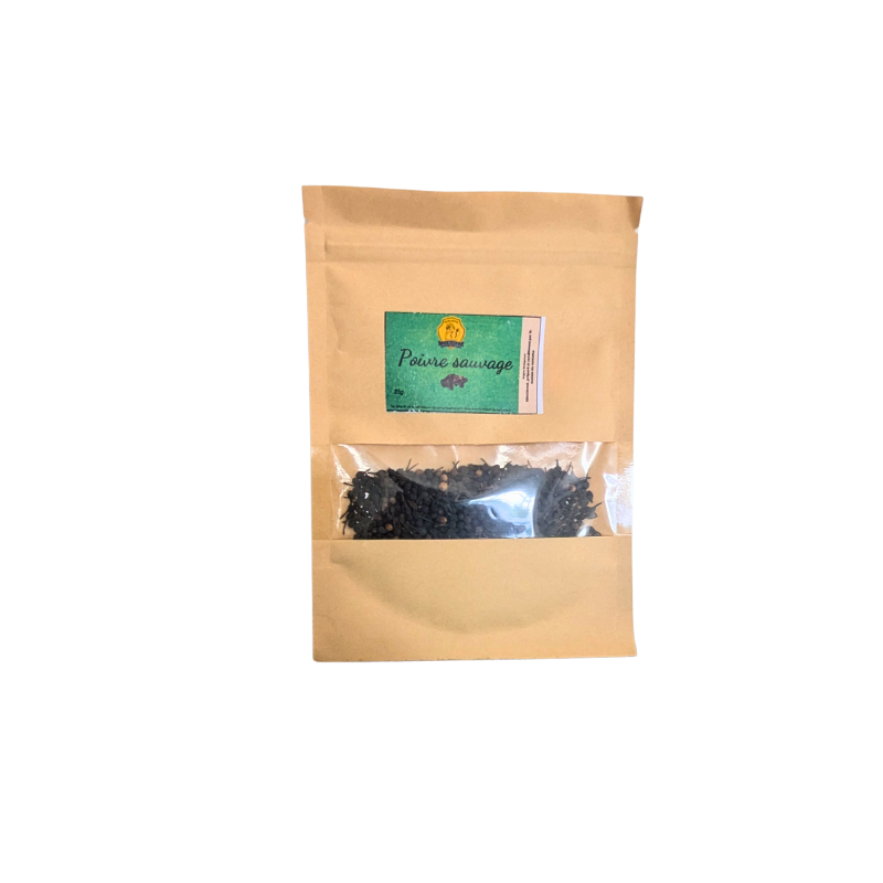 Poivre Sauvage Noir de Madagascar – Épice Rare & Subtile | MELGA.RE