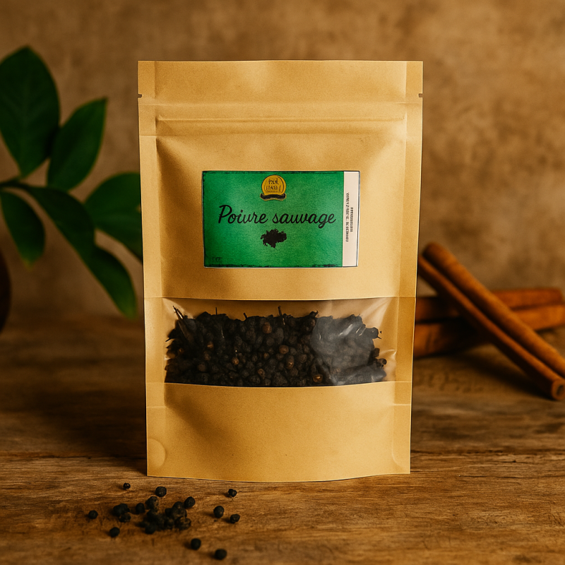 Poivre Sauvage Noir de Madagascar – Épice Rare & Subtile | MELGA.RE